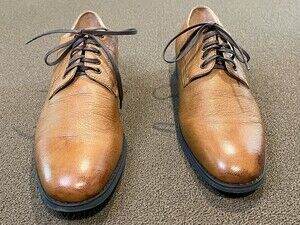JD Fisk leather shoes size 9.5